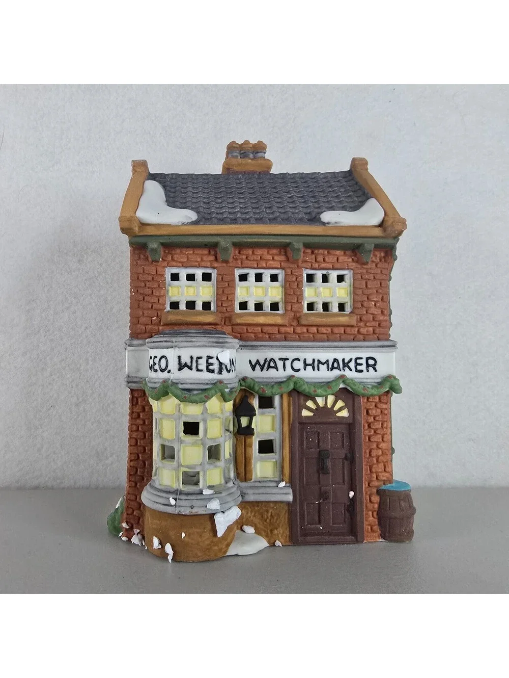 Dept 56 Dickens Village Geo Weeton Watchmaker #5926-9